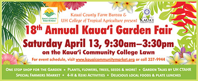 Annual Garden Fair at Kauai Community College