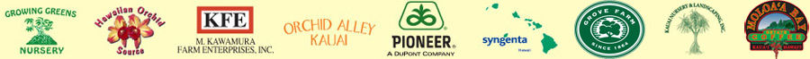 Kauai Garden Fair sponsors